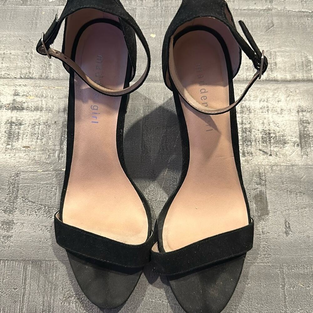 Steve Madden 'Beella' Black Women's High Heels Size 10